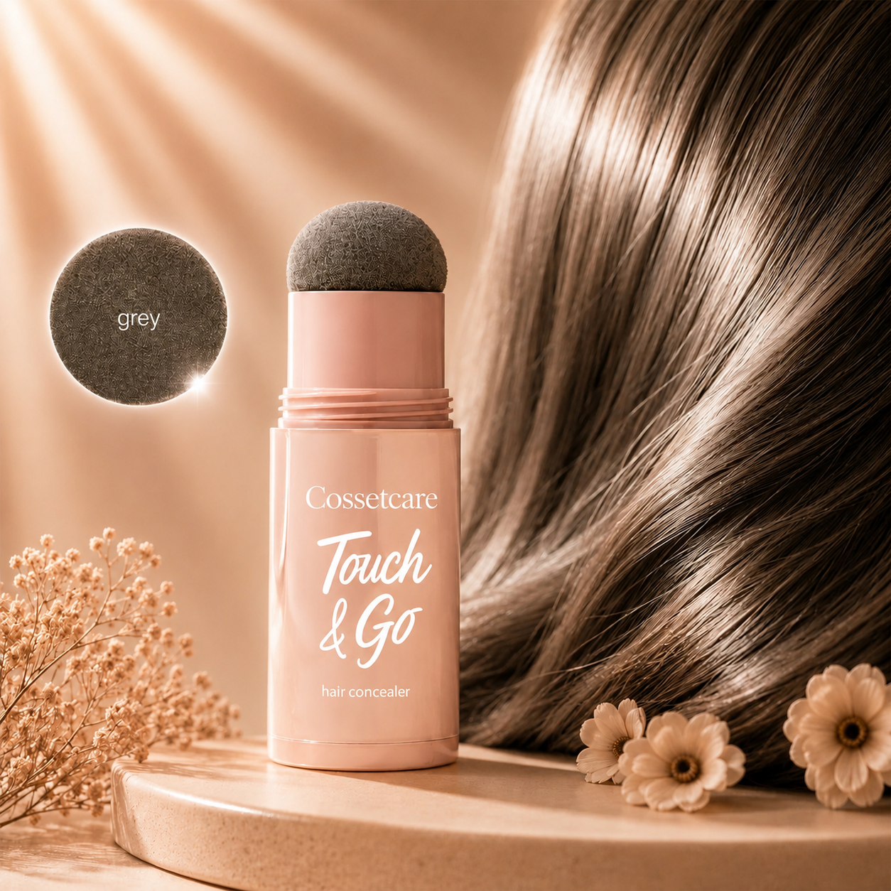 🔥LAST DAY 50% OFF!!✨️Cossetcare Touch & Go Hair Concealer