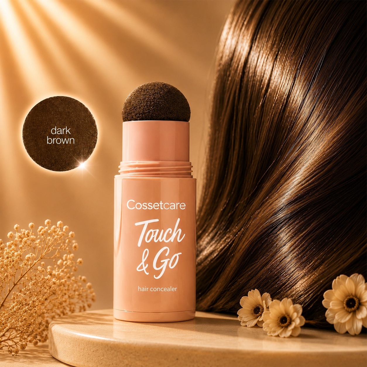 🔥LAST DAY 50% OFF!!✨️Cossetcare Touch & Go Hair Concealer