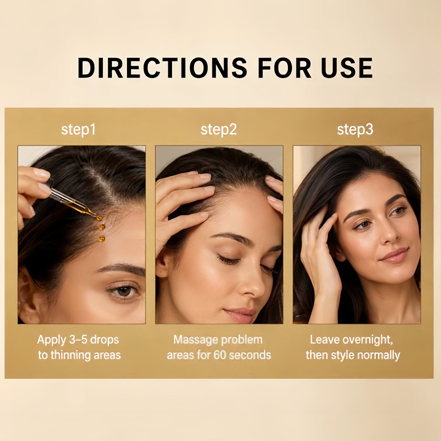 🔥LAST DAY 50% OFF!!Advanced Batana Oil Hair Regrowth Therapy | Reverse Thinning Hair & Receding Hairline🌱