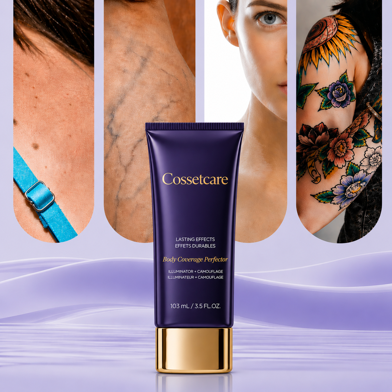 💜Last Day-Buy 1 Get 1 Free!💜✨Body Coverage Perfector – Waterproof, Lightweight & Flawless Body Makeup