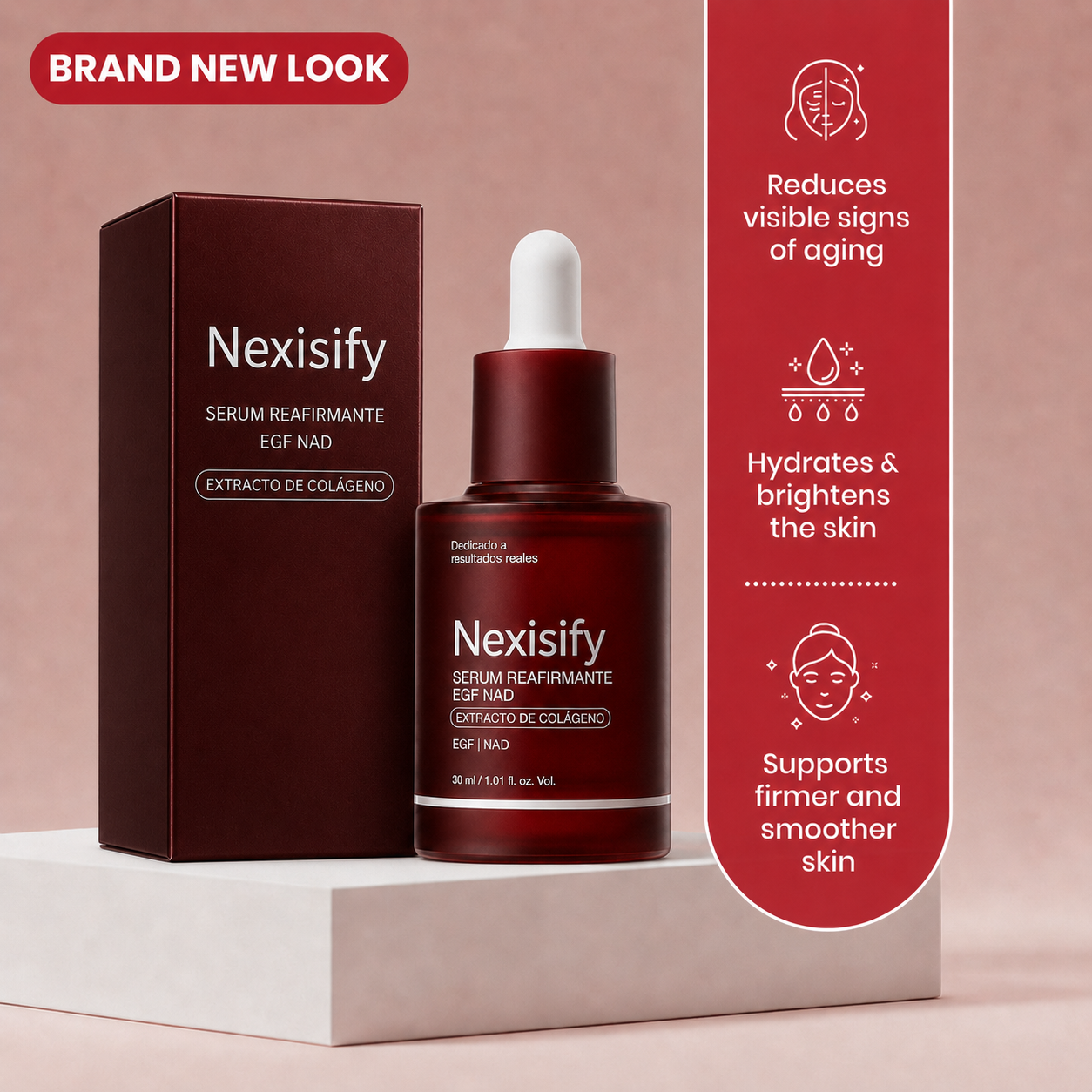🔥LAST DAY 50% OFF and Buy 1 Get 1 Free!!✨Nexisify NAD Firming Serum