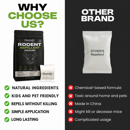 Nexisify™ Natural Rodent Repellent Pouches