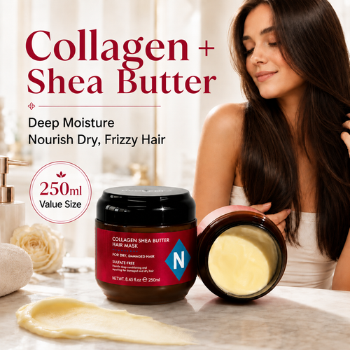 🔥Last Day 50% OFF!!Nexisify Collagen Shea Butter Repair Hair Mask