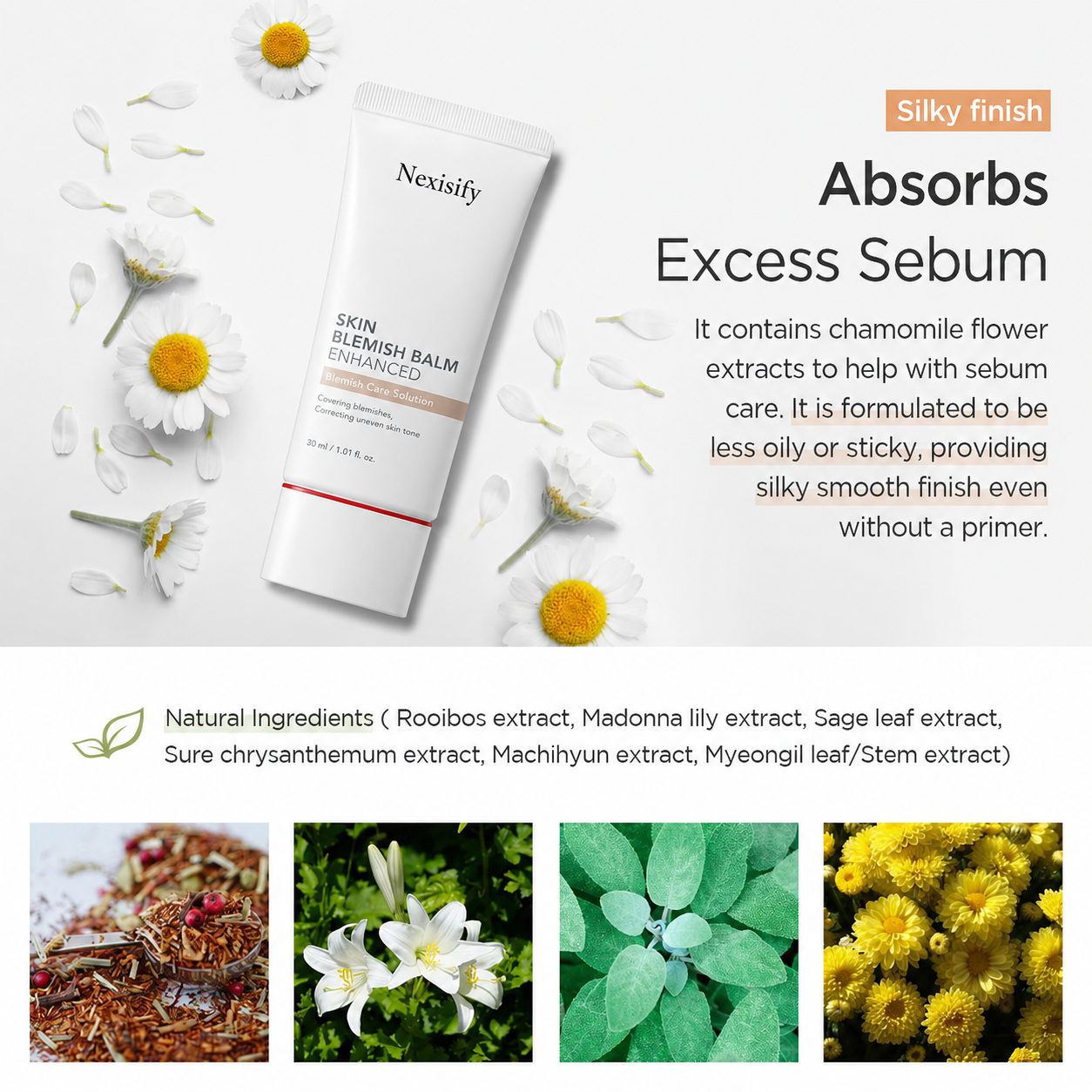 🔥LAST DAY 50% OFF!!Nexisify Complexion-Perfecting & Concealing BB Cream