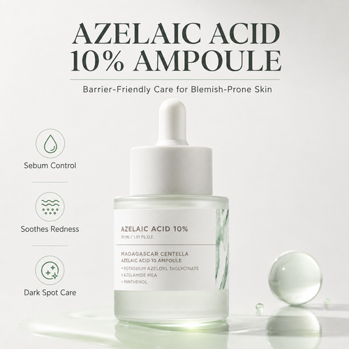 🔥LAST DAY 50% OFF!!Nexisify Azelaic Acid 10% Ampoule--The Redness-Soothing, Breakout-Fading Serum Your Skin Has Been Asking For