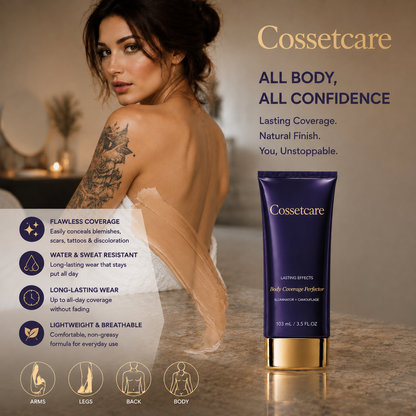 💜Last Day-Buy 1 Get 1 Free!💜✨Body Coverage Perfector – Waterproof, Lightweight & Flawless Body Makeup