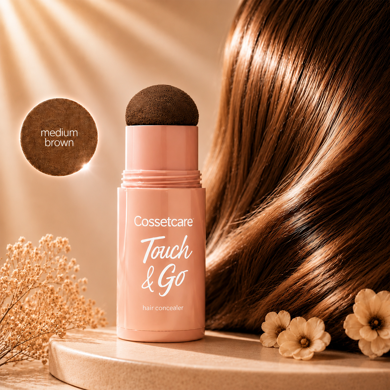 🔥LAST DAY 50% OFF!!✨️Cossetcare Touch & Go Hair Concealer