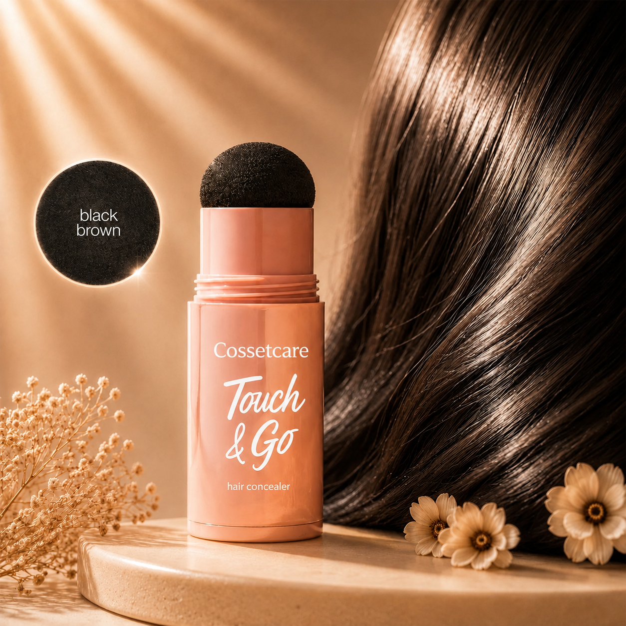 🔥LAST DAY 50% OFF!!✨️Cossetcare Touch & Go Hair Concealer