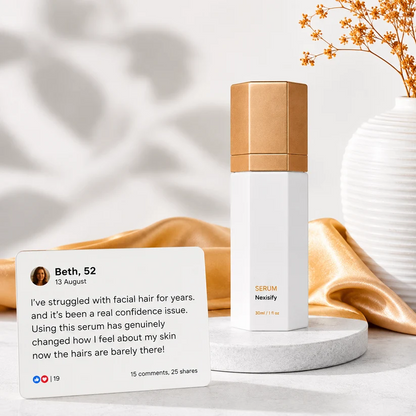 🔥 50% OFF Today — Slow Unwanted Facial Hair Growth at the Root
