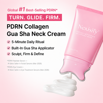 🔥LAST DAY 50% OFF!!✨🦢Neck Wrinkle Eraser! Built-In Gua Sha Cream w/5% Anemarrhena Root Complex + PDRN Korean Skincare