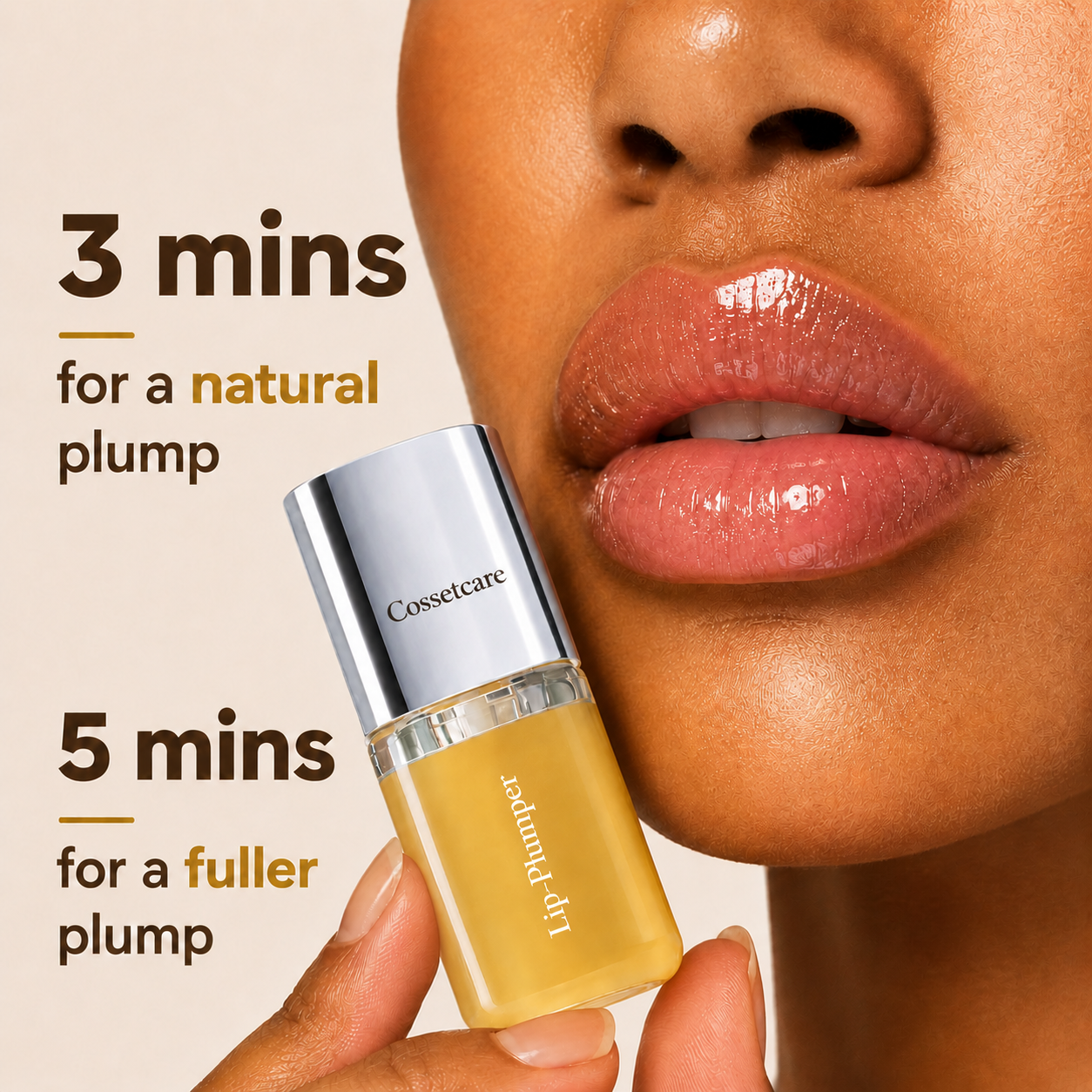 🔥LAST DAY 50% OFF💋Cossetcare Spicy Lip Plumper - Fuller-Looking Lip Plumper Gloss