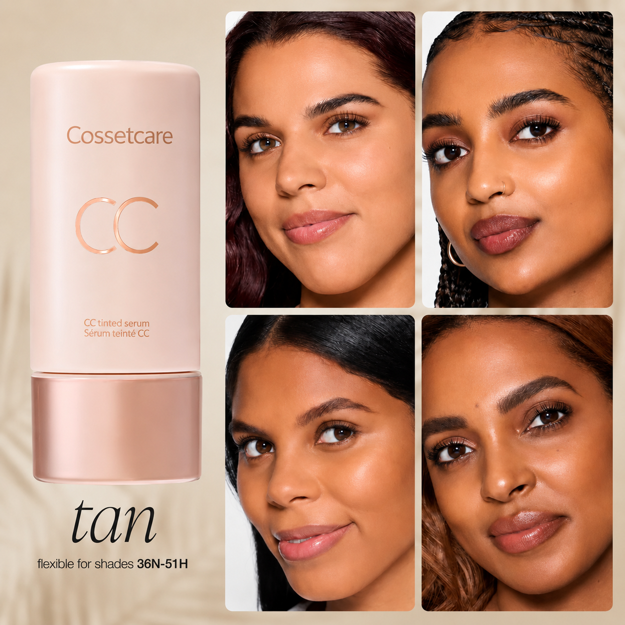 🔥LAST DAY 50% OFF and Buy 1 Get 1 Free!!｜Color-Correct, Hydrate & Glow in One Lightweight Serum ✨