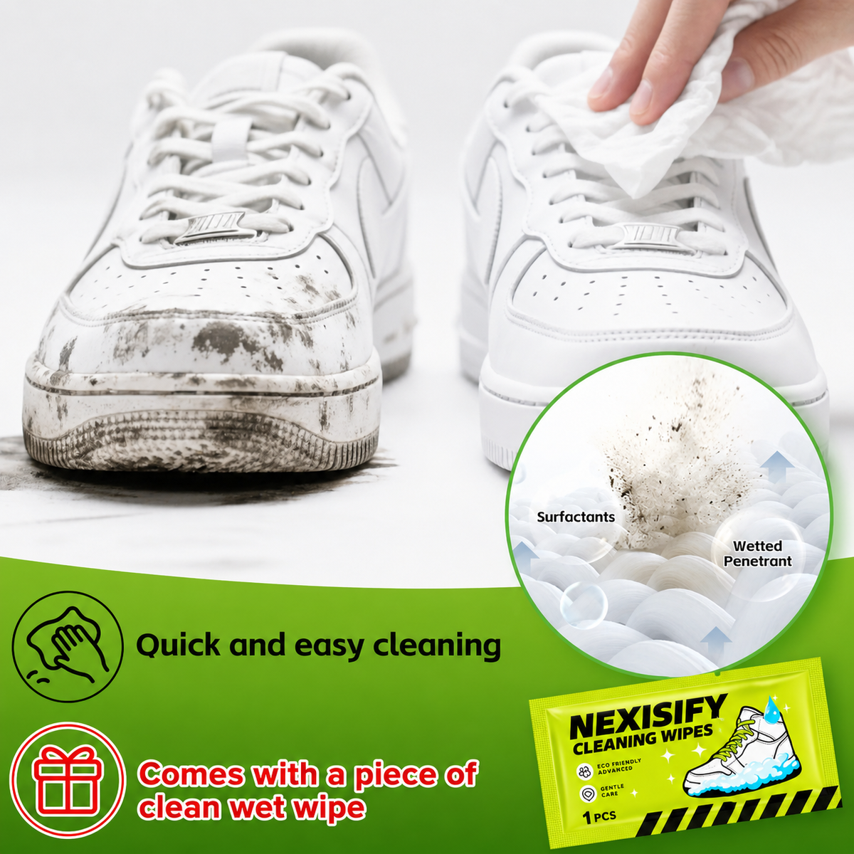 🔥LAST DAY 50% OFF!!Cleaning Kit for Leather,Suede, Canvas, Mesh &More