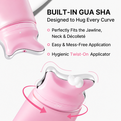🔥LAST DAY 50% OFF!!✨🦢Neck Wrinkle Eraser! Built-In Gua Sha Cream w/5% Anemarrhena Root Complex + PDRN Korean Skincare