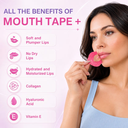 💋 Nexisify Royal Plump Lip Tape — Buy 1 Get 1 Free Sale ✨ Hydrating Collagen Mouth Tape