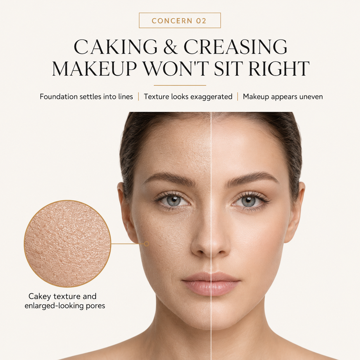 Instant Firming Temporary Face Tightener Easy-Wear Formula