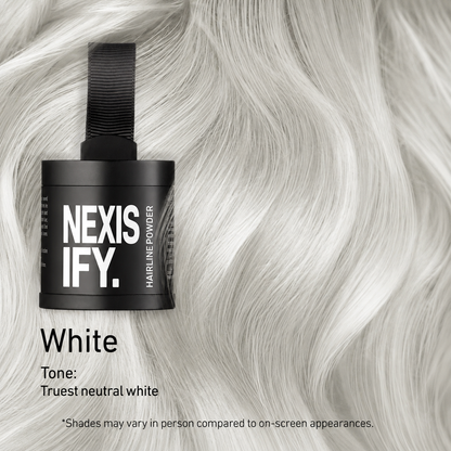 🔥Last Day 50% OFF!!Nexisify Hairline contouring powder-Instant, Natural Coverage for thinning hair and roots