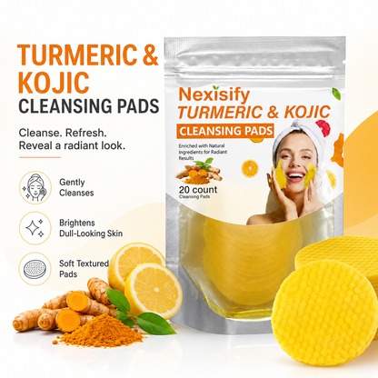 🔥LAST DAY 50% OFF!!Nexisify Turmeric Kojic Acid Cleansing Pads
