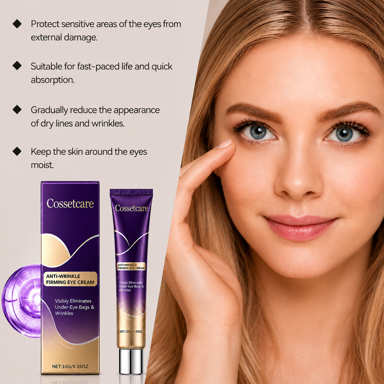 🔥LAST DAY 50% OF Cossetcare™ Instant Face Temporary Tightener – Instant visible results in 30 seconds