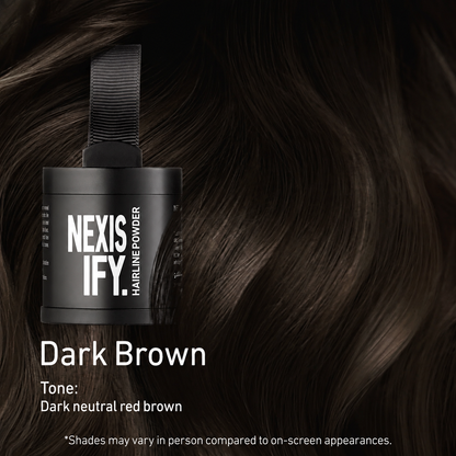 🔥Last Day 50% OFF!!Nexisify Hairline contouring powder-Instant, Natural Coverage for thinning hair and roots