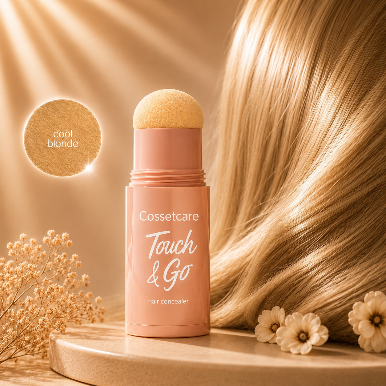 🔥LAST DAY 50% OFF!!✨️Cossetcare Touch & Go Hair Concealer