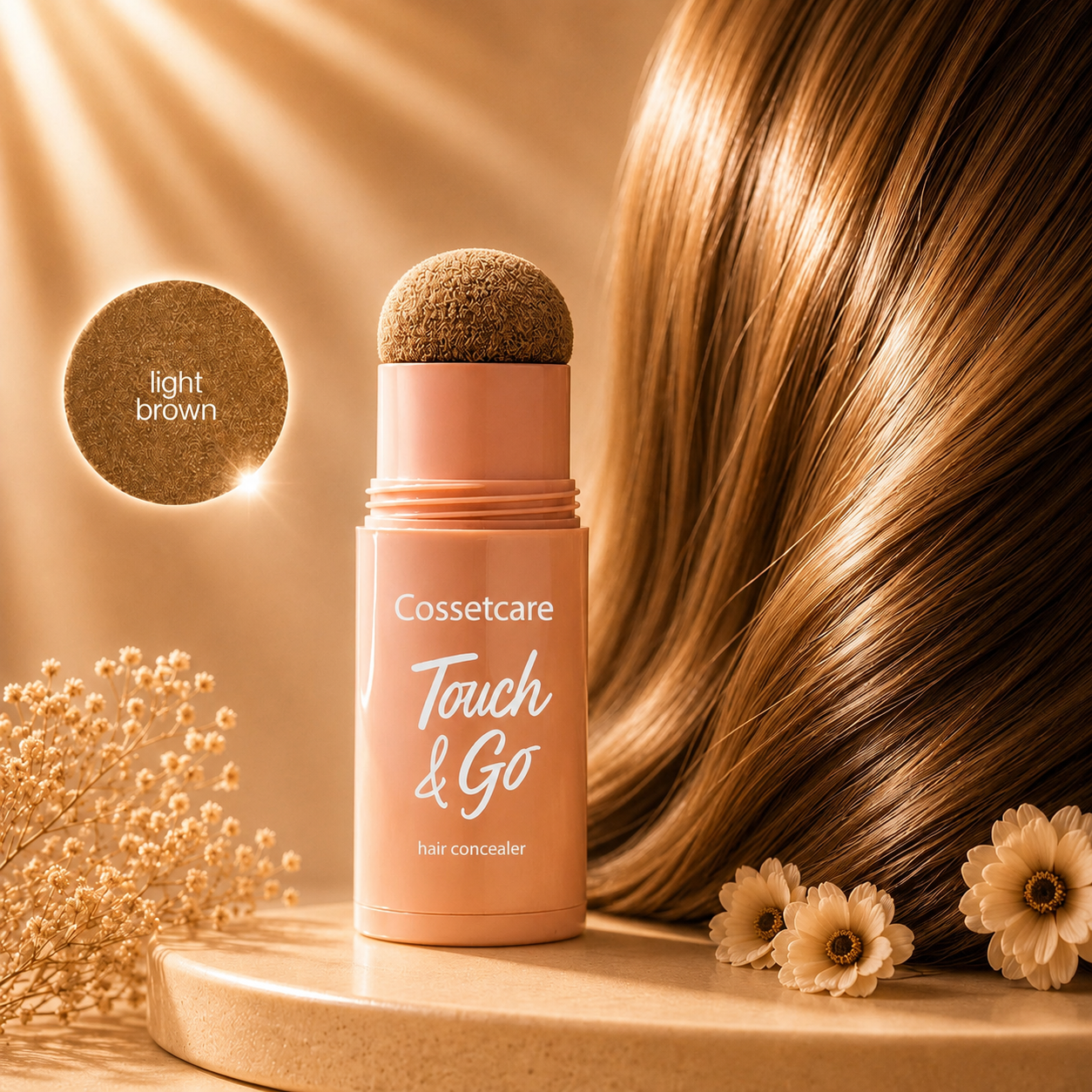 🔥LAST DAY 50% OFF!!✨️Cossetcare Touch & Go Hair Concealer