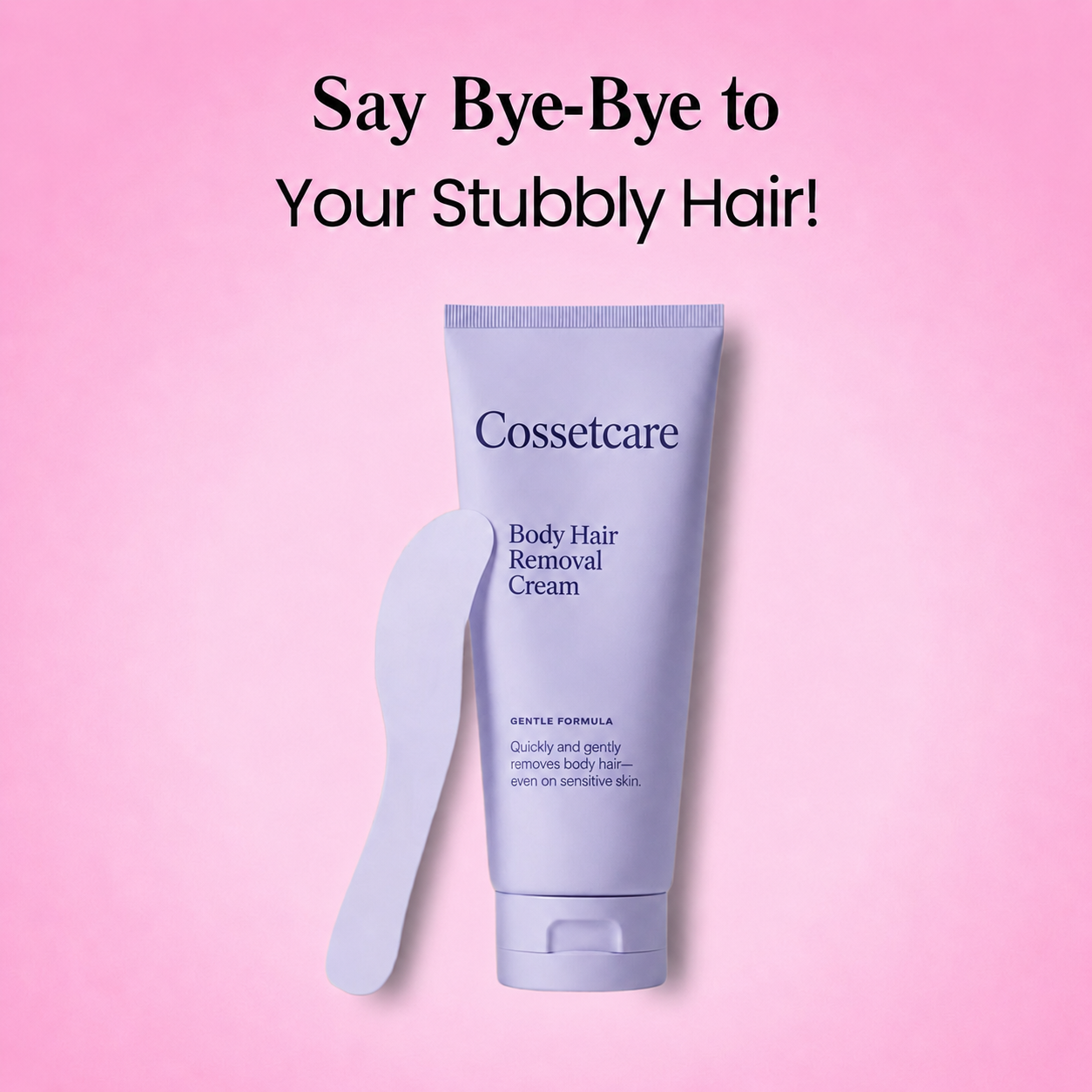 Cossetcare Hair Removal Cream | Gentle 5-Minute Body Hair Removal
