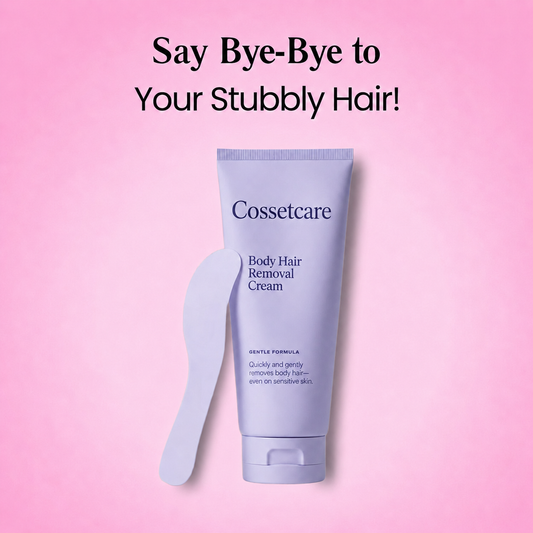 Cossetcare Hair Removal Cream | Gentle 5-Minute Body Hair Removal