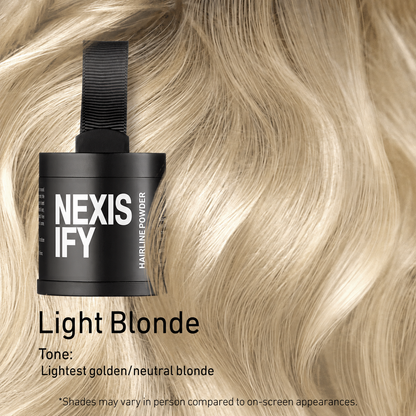 🔥Last Day 50% OFF!!Nexisify Hairline contouring powder-Instant, Natural Coverage for thinning hair and roots