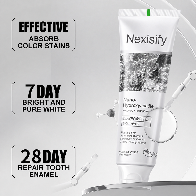 🔥LAST DAY 50% OFF!!Nexisify Nano-Hydroxyapatite Recovery + toothpaste