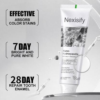 🔥LAST DAY 50% OFF!!Nexisify Nano-Hydroxyapatite Recovery + toothpaste