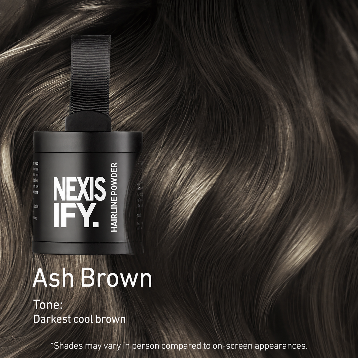 🔥Last Day 50% OFF!!Nexisify Hairline contouring powder-Instant, Natural Coverage for thinning hair and roots