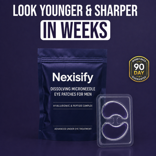 Nexisify Under-Eye Repair Patches - Kills Puffiness & Dark Circles, Firms Under-Eye Skin