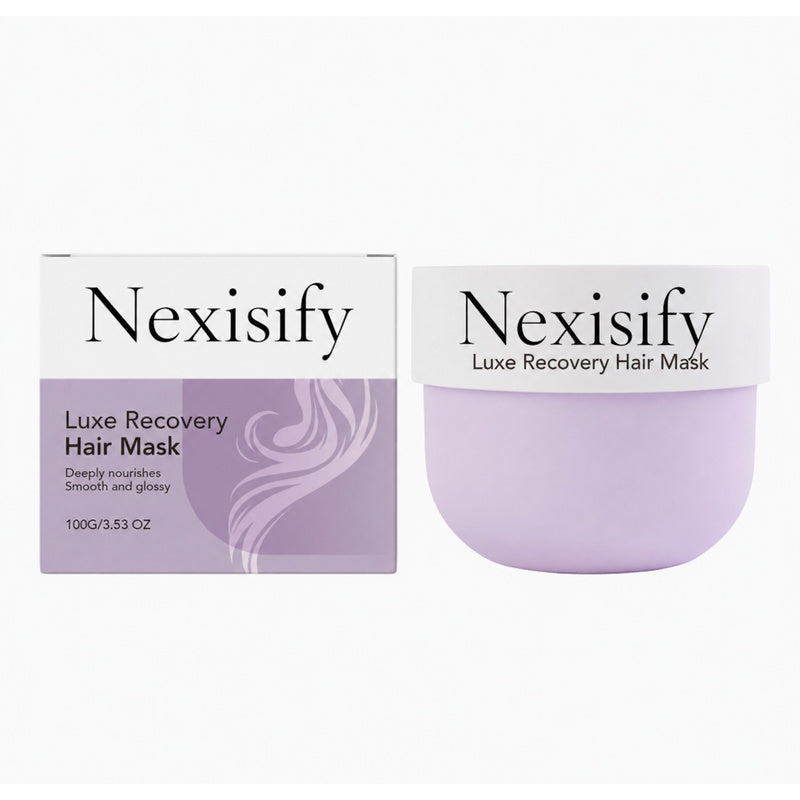 🔥LAST DAY 50% OFF!!Nexisify Luxe Recovery Hair Mask– Infused with Rare Oils & Keratin, Restore Damaged Hair to Life