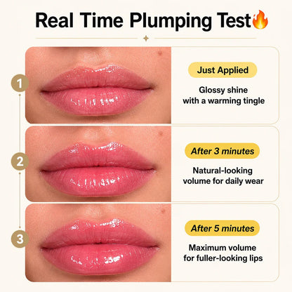 🔥LAST DAY 50% OFF💋Cossetcare Spicy Lip Plumper - Fuller-Looking Lip Plumper Gloss