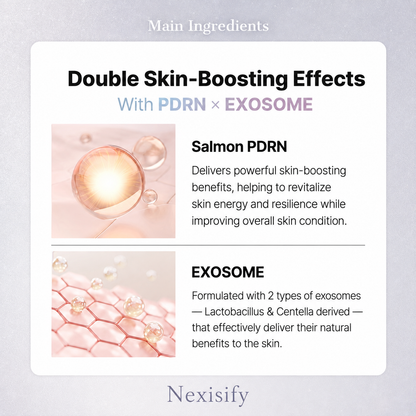 PDRN Exosome Overnight Glaze Peel-Off Mask  Hydrate, smooth and reveal a fresh glazed-looking glow while you sleep.